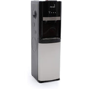 Primo 601326-C Bottom-Loading Self-Sanitizing Water Dispenser - 2 Temp (Hot-Cold), Black and Stainless Steel