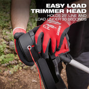 Milwaukee M18 Brushless 18V Cordless String Trimmer, 16in Cutting Swath, Variable Speed Trigger, 2828-20E