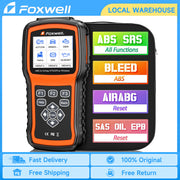 Foxwell NT630 Plus Automotive Diagnostic Tool, OBD2 Scanner with ABS, Airbag SRS, SAS Reset and Active Test
