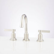 Signature Hardware SHWSCGF807PN Greyfield Two Handle Widespread Bathroom Sink Faucet in Polished Nickel