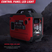 A-iPower XOS2600i 2,600/2,000-Watt A-iPower Gas Inverter Perfect for Tailgating and Camping