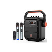 JYX JYX-66BT Bluetooth Karaoke Machine with 2 Wireless Microphones for Adults