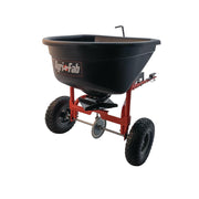 Agri-Fab Broadcast Spreader Tow Style, 110 lb Capacity, Black