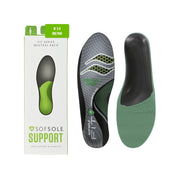 Sof Sole FIT Neutral Arch Comfort Insoles, Full-Length Foam Cushioning, Grey, Women's 7-8/Men's 5-6, FitW-W
