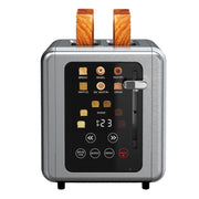 WHALL 2 Slice Touchscreen Toaster Stainless Steel Toaster w/Wide Slot - User-friendly