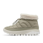 Columbia Snowtrot Shorty Women's Winter Snow Boots, 200g Insulation, Omni-Heat Lining, Omni-Shield Water Resistant, Grey Green Dark Stone, Size 7.5, 2075121