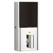 Kwikset SmartCode 916 Z-Wave Electronic Deadbolt Lock with Touchscreen Keypad, Polished Chrome, 99160-043