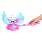 L.O.L. Surprise Magic Flyers Fairies Tots Collectible Mini Fairy Doll, Flower Child, Rechargeable Flying Doll with Magic Wand, 5.75 in