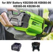 BOTKK Power Tool Battery, 80V Max, 3000mAh High Capacity Replacement for Kobalt KB2580-06 KB680-06 KB280-06