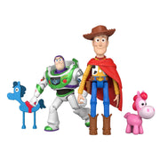 Disney Pixar Toy Story 5 Woody and Hi-Tech Buzz Lightyear Playscale 7 Inch Action Figures with Horse Accessories JLR67