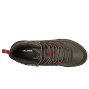 Merrell J037835 Speed Strike Mid Waterproof Hiking Boots for Men - Olive - 11M