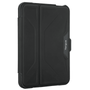 Targus Pro-Tek Antimicrobial Tablet Case with Military-Grade Drop Protection, Hard TPU, Black, for iPad Mini 6th Gen 8.3-Inch, Integrated Stylus Holder THZ911US