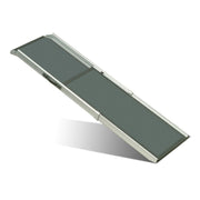 Solvit 62320 Deluxe XL Telescoping Pet Ramp Grey High-traction 20 inches wide