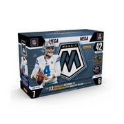 Panini 2025 Mosaic Football Mega Box, NFL Trading Cards, 6 Packs, 7 Cards Per Pack, Black