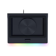 Razer Laptop Cooling Pad with Intelligent Fan Control, Chroma RGB Lighting, 14 to 18 Inch Laptops, Black, 3-Port USB Hub, RC21-02300100-R3UC