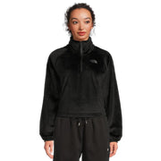 The North Face Osito Lux Quarter-Zip Jacket - TNF Black - M