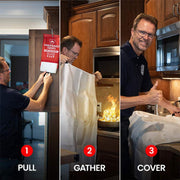 Prepared Hero Emergency Fire Blanket, Fiberglass Fire Safety Equipment, 40