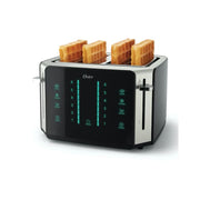 Oster 2144298 4-Slice Touchscreen Toaster with Digital Countdown Timer, Stainless Steel
