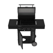 Charbroil Performance Series FlavorMax 4-Burner Gas Grill Cabinet with Sear Burner, Black, 463348125