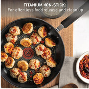 T-Fal Ultimate Hard Anodized Nonstick 5 Qt Jumbo Cooker with Riveted Silicone Handles, Oven Safe Grey 32406064287