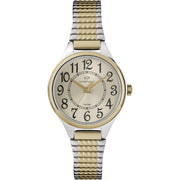 Timex CC3D82500 Viewpoint Women's 30mm Two-Tone/Champagne Expansion Band Watch