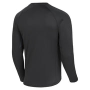 Carhartt Force Midweight Micro-Grid Long-Sleeve Base-Layer Top for Men - Black - L