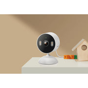 TP-Link Tapo TCW61 Indoor/Outdoor Security Camera, HD Color Night Vision, IP65 Weatherproof, Smart AI Detection, Two-Way Audio, Local microSD Storage