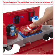 Disney Pixar Cars HDC75 Transforming Mack Playset, 2-in-1 toy Truck & Tune-Up Station