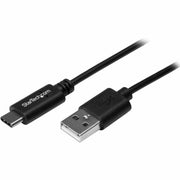StarTech USB-C to USB-A Cable, 1 Meter, USB 2.0, Reversible Connector, Black, USB2AC1M