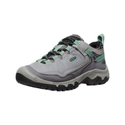 KEEN Women's Targhee IV Waterproof Hiking Shoes, Alloy Granite Green, Size 7.5, Regular Fit, 1028992