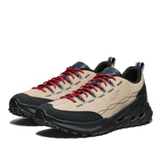 KEEN Jasper Zionic Men's Hiking Shoe, Durable Suede, Safari Sky Captain, Lace-Up, Trail Athletic, 1029585
