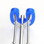 Nobrand Hydraulic Seal Installation Tools Kit, 3 Pack Small Medium Large Sizes, Stainless Steel and Plastic, for Cylinder Piston Repair KJ00019-SYY