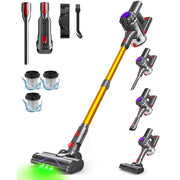 ARTSEA V15 Cordless Stick Vacuum Cleaner 6-in-1 Rechargeable, Adjustable Suction 20-35KPa