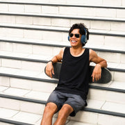 JBL JBLT720BTBLUAM Tune 720BT Wireless Over-Ear Headphones with JBL Pure Bass Sound, Blue