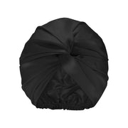 Slip Pure Silk Turban - Black