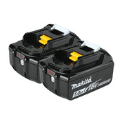 Makita XT297T Cordless Tool Combo Kit, 18V LXT Brushless Hammer Drill Driver, 4-Speed Impact Driver, 5.0Ah Batteries, Rapid Charger, Storage Bag