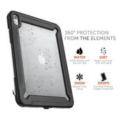 Body Glove 100139481 Tidal Waterproof Tablet Case for iPad (A16) / iPad (10th generation) - Black/Clear