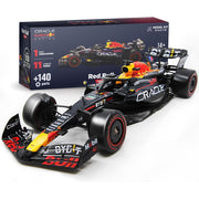 Luppa Formula 1 RB19 Model Kit, 1:18 Scale, 140-Piece Die-Cast Collectible Inspired by Checo Prez and Max Verstappen