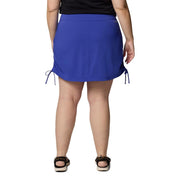Columbia Women's All Seasons Ruched Athletic Skort, Clematis Blue, X-Small, 211480