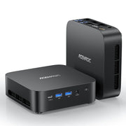 NIPOGI Mini Gaming PC K1, AMD Ryzen 5 7430U, 16GB DDR4 RAM, 512GB SSD, AMD Radeon RX Vega 7 Graphics, WiFi 6, Bluetooth 5.2, Windows 11 Pro, Black