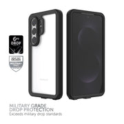 Body Glove Tidal Waterproof Phone Case, Slim Hard Shell, Clear, Compatible with Samsung Galaxy S26 Ultra