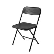 Mainstays MSD536129013025 4 Pack Resin Folding Chair, Black