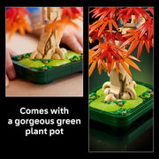 LEGO 6526169 Botanicals Japanese Red Maple Bonsai Tree Building Kit
