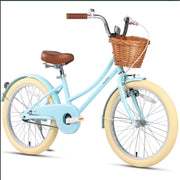 Glerc BG1015YD20blu Little Molly 20 inch Kids Girls Bike for 7-13 Years Old Child, Gifts, Blue