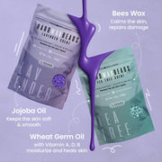 Tress Wellness TWAWB8137 Hair Removal Waxing Kit with Hard Wax Beads for Men & Women - Black