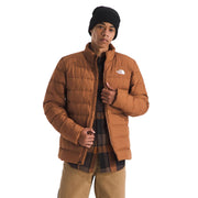 The North Face Aconcagua 3 Men's Insulated Jacket, Wind and Water Resistant, Burnt Umber, Large, NF0A84HZ