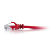 C2G 27186 50ft Cat6 Snagless Unshielded (UTP) Network Patch Cable Red Category 6 for Network Device - RJ-45 Male - RJ-45 Male, Red