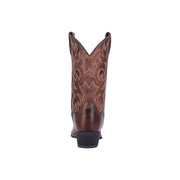 Laredo Mens Breakout Block Heel Cowboy Boots - Rust 8 Wide