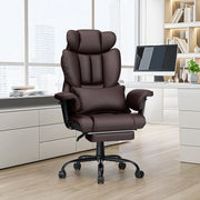 Hoffree LX 2 Executive Computer Desk Chair, PU-Brown