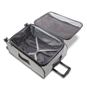 American Tourister 144196-1508 X-Lite 3-Piece Luggage Set with Spinner Wheels, Light Grey
